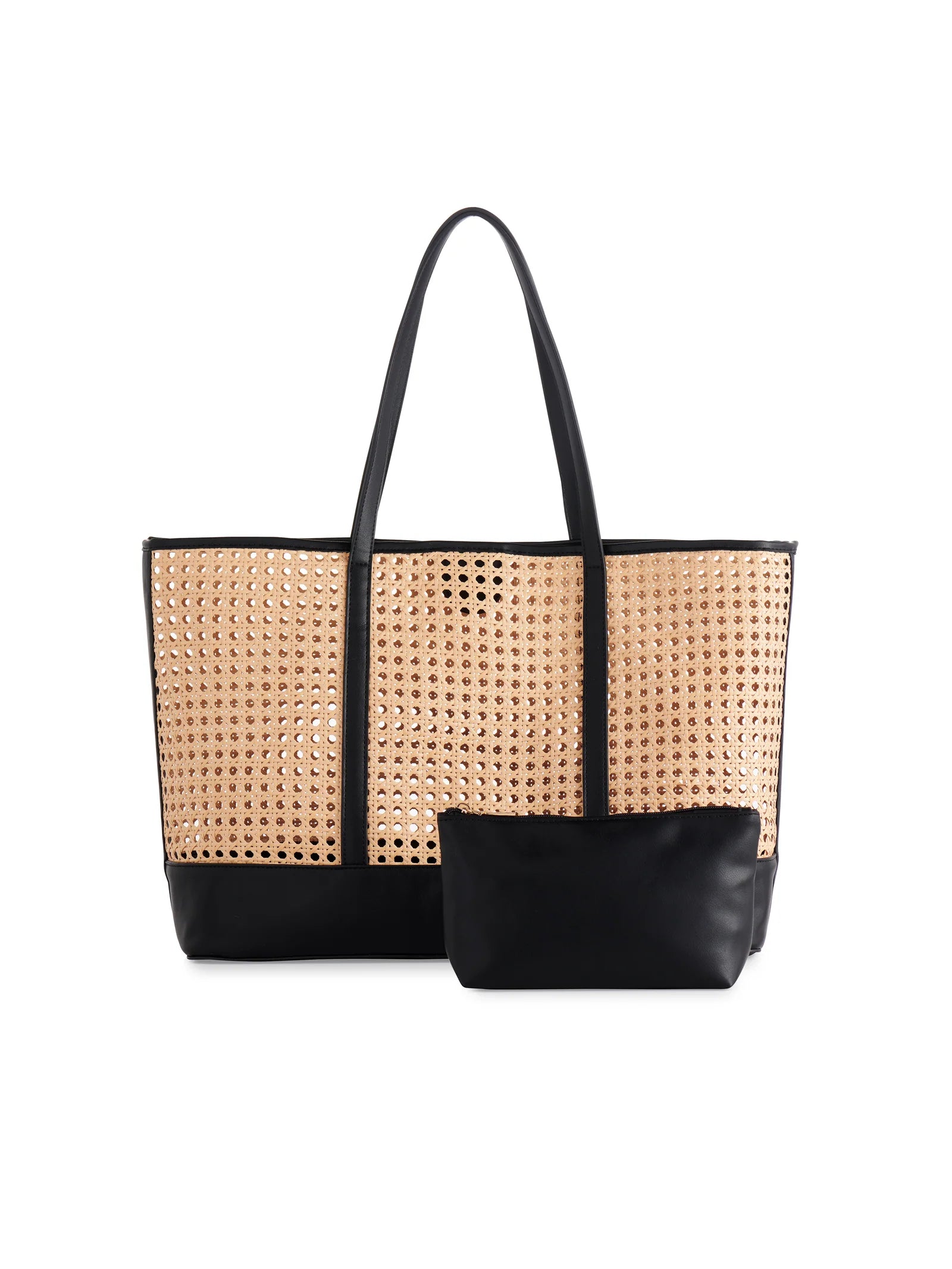 SOLEIL TOTE IN BLACK