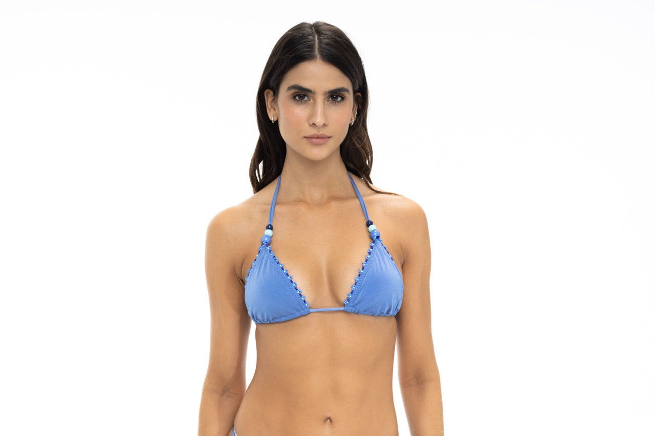 ART DECCO BLUE BIKINI