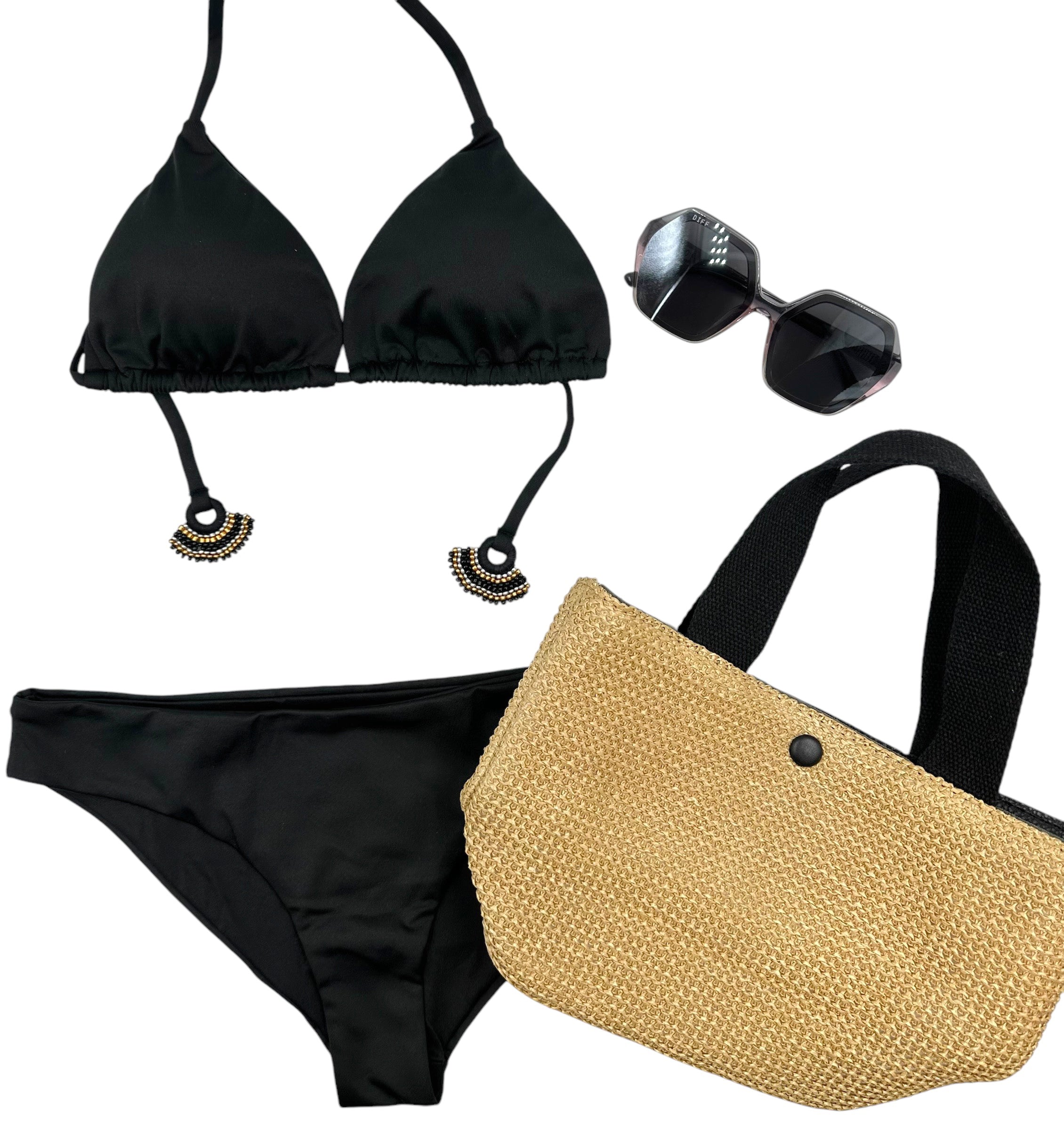 BLACK TRIANGLE BIKINI