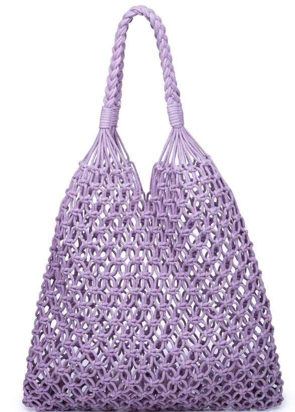 MACRAMÉ SHOULDER BAG