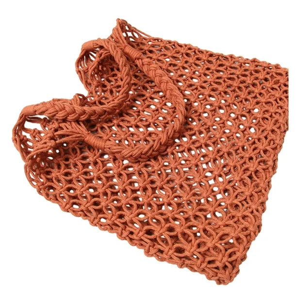 MACRAMÉ SHOULDER BAG