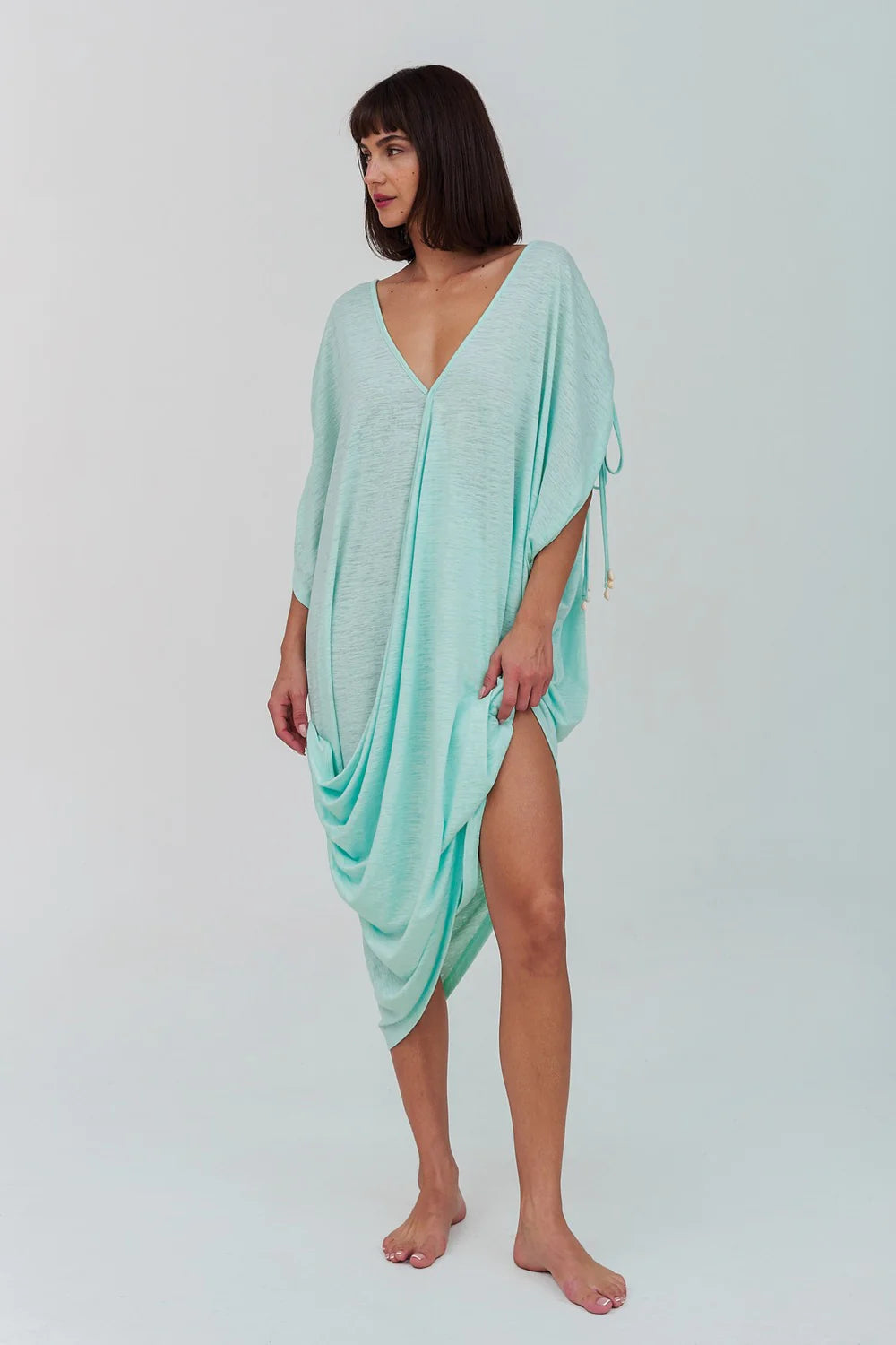 JUNO DRAPED DRESS