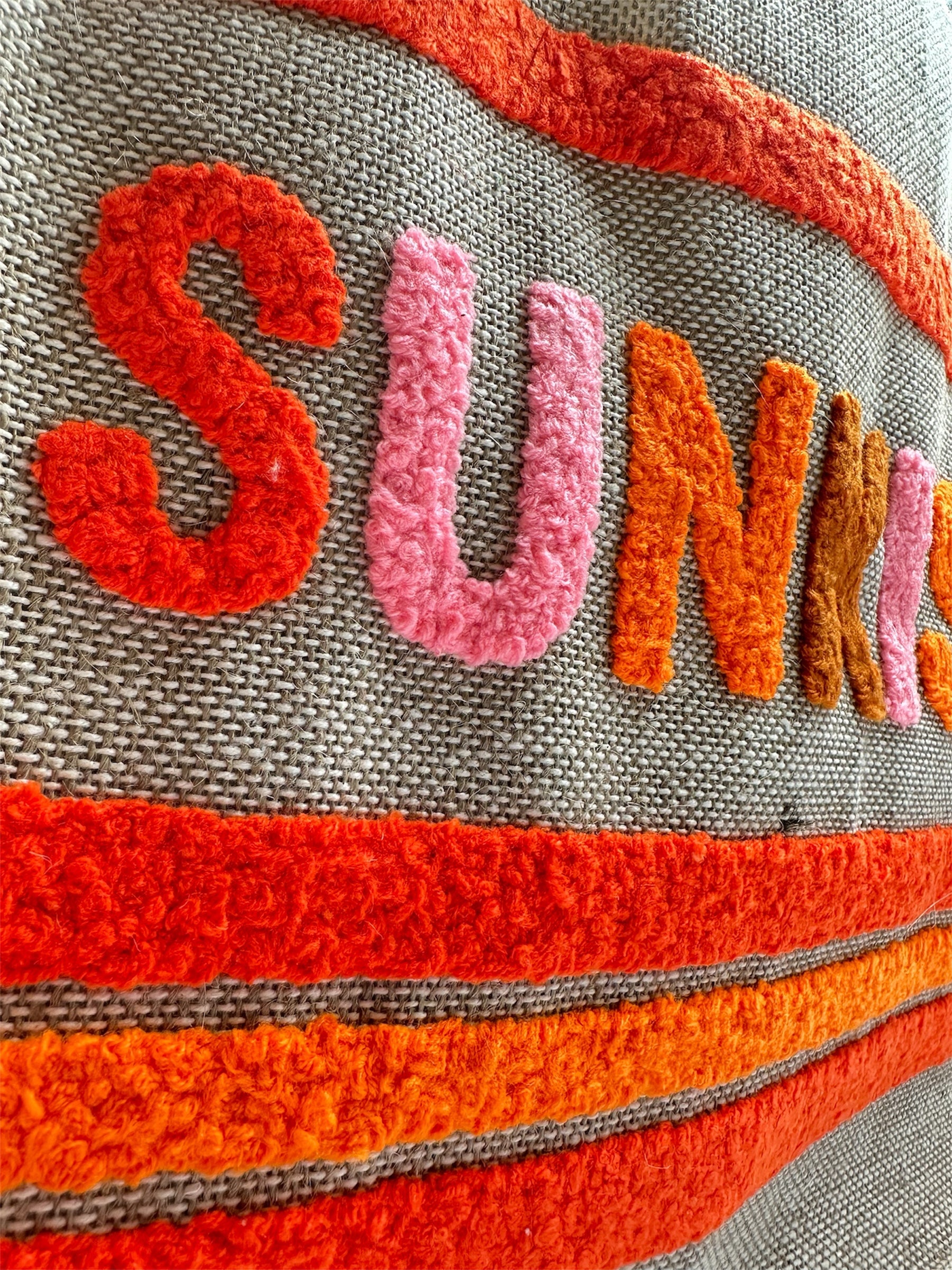 NATURAL "SUNKISSED" BEACH BAG