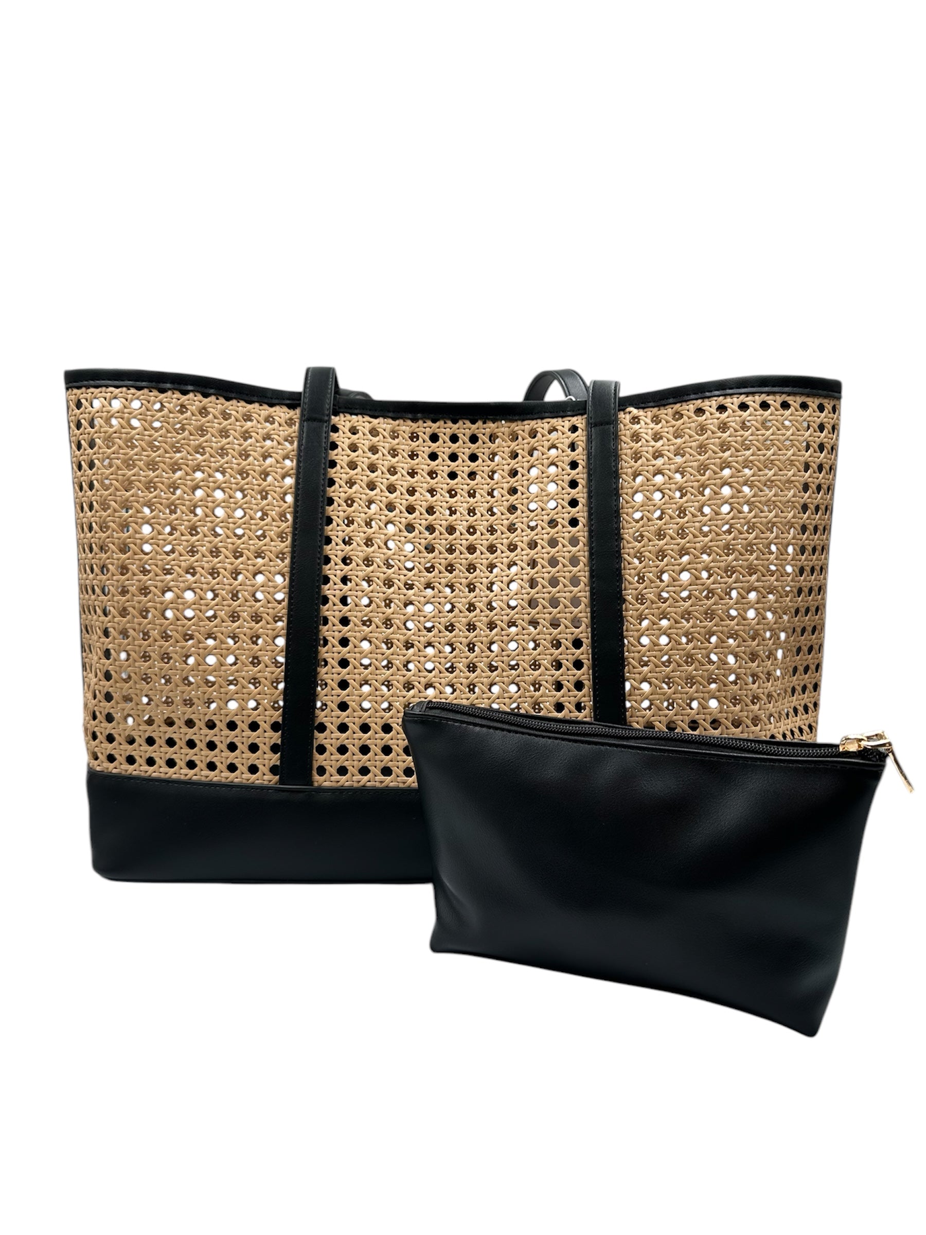 SOLEIL TOTE IN BLACK