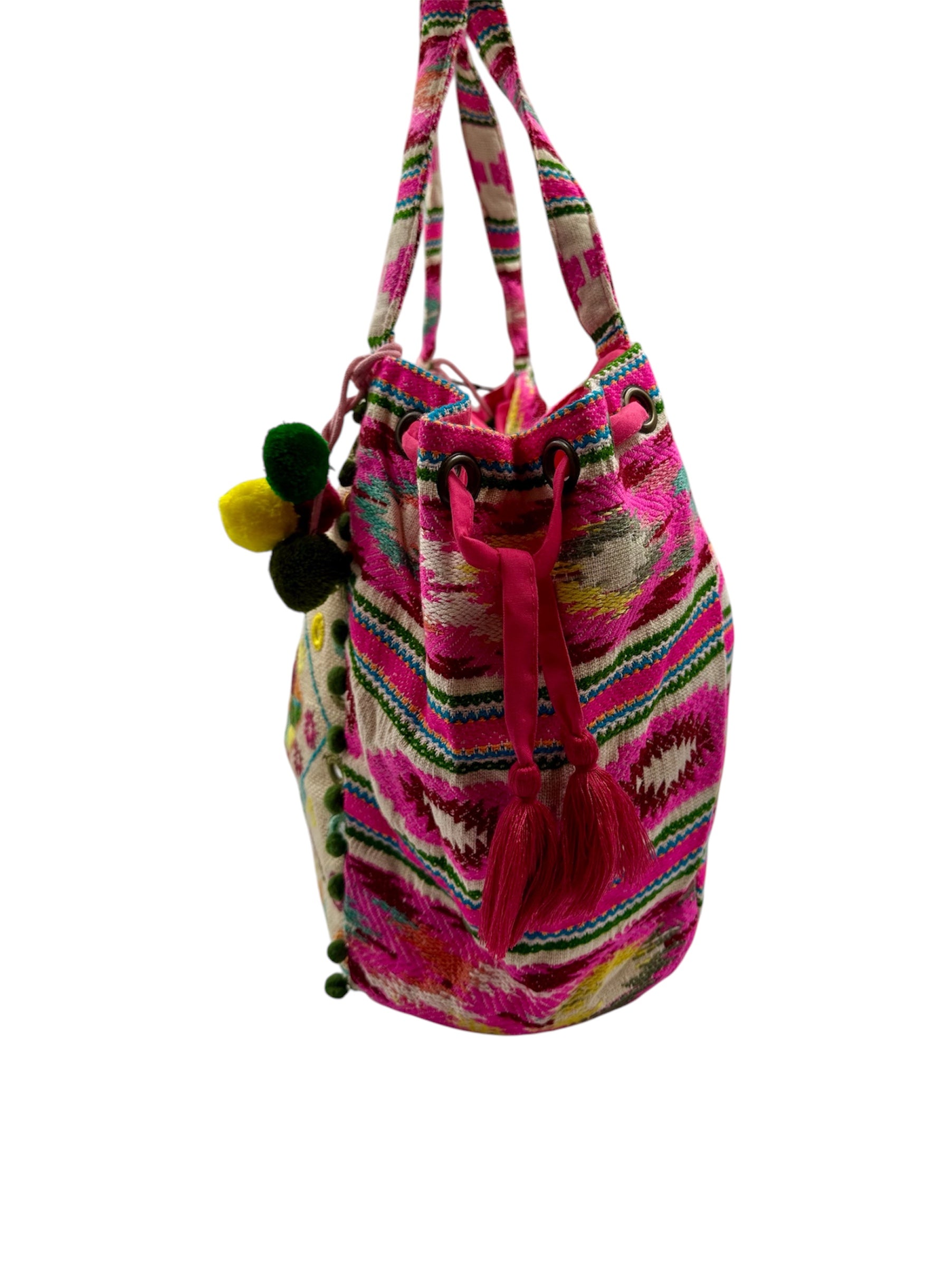 MULTI-COLOR EMBROIDERED BAG