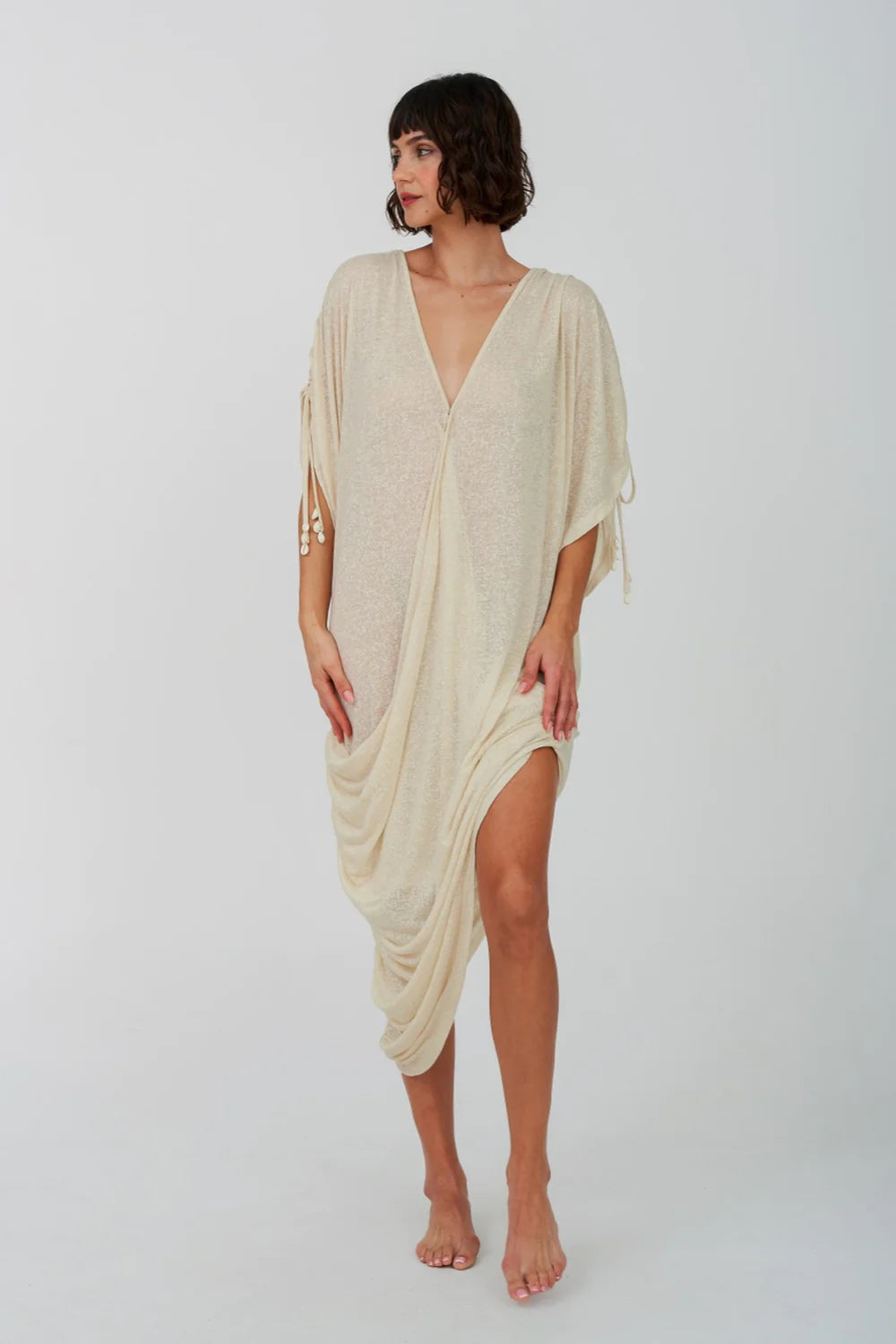 JUNO DRAPED DRESS